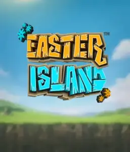 Yggdrasil's Easter Island slot presented against a backdrop of serene landscapes and colorful art style. The visual emphasizes the slot's dynamic gameplay with unique reel expansions, alongside its eye-catching, high-quality graphics, attractive for those fascinated by exploring mythical landscapes.