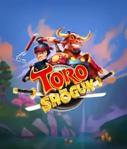 Explore the exciting world of the Toro Shogun game by ELK Studios, showcasing a brave samurai and a playful red bull teaming up on an adventure. This image portrays the combination of fantasy with traditional Japanese elements, set against a peaceful forest backdrop. Perfect for fans of Japanese-inspired slots, delivering a thrilling escape.