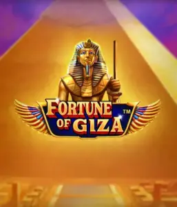 Explore the ancient world of the Fortune of Giza game by Pragmatic Play, featuring a stunning depiction of a Pharaoh set against the iconic pyramid backdrop. This graphic captures the richness of Egyptian history, perfect for fans of Egyptian-themed slots, offering a captivating gaming experience.